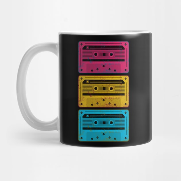 Retro Vaporwave Cassette Tapes by Ruffeli